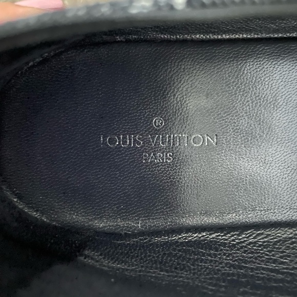 Pre-loved Authentic Louis Vuitton Flat Denim Espadrille - Picture 8 of 10